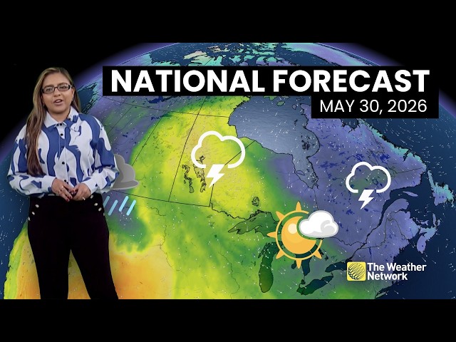 Canada's National Forecast - May 31, 2026 | #weatheram