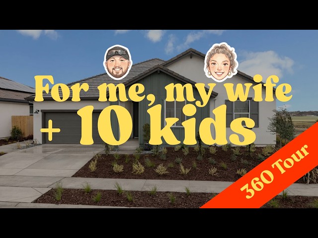 360 Video - Is This the Best New Home Under $700K in Placer County? | KB Home Bristol Plan 2321 Tour