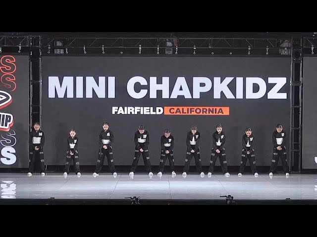 Mini ChapKidz - USA Champions | Junior Division | Hip Hop International 2025 | Chapkis Dance