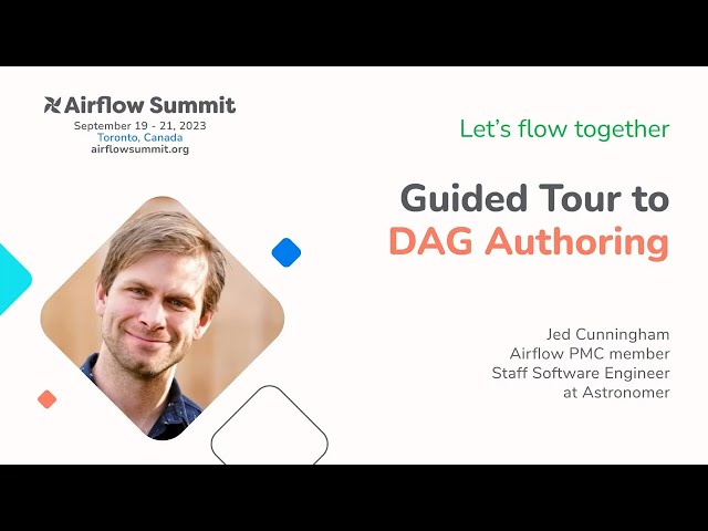 Guided Tour to DAG Authoring