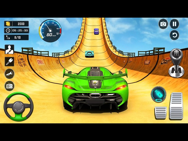 Mega Ramp Ultimate Stunts - Impossible Car Driving 3D - Android Gameplay Part 1