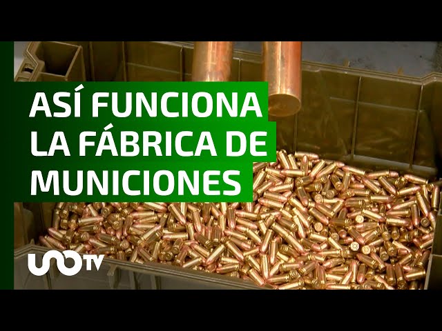 Así funciona la Fábrica de Municiones del Ejército, Fuerza Aérea y Guardia Nacional