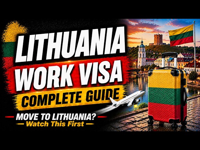 Lithuania Work Visa 2026: Jobs, Salary & Europe Reality (Full Guide) | The World Guide
