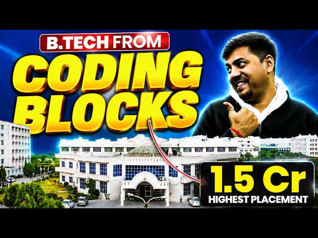 All About Coding Blocks School of Technology 🤯 | Fees, Placement | JEE 2026 | Harsh Sir