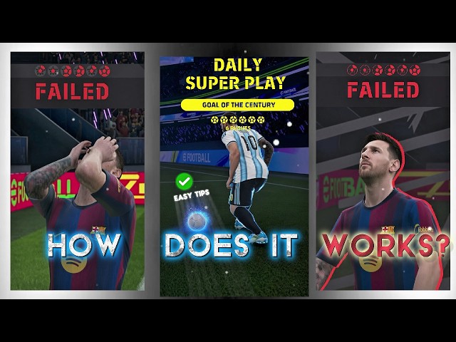 🎯New Daily Game ✅ Complete Tutorial!!  #edootball #pes