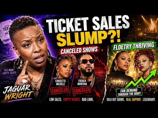 Jaguar Wright Breaks Down Concert Ticket Slump: Some Artists Are Canceling While Floetry Is Thriving