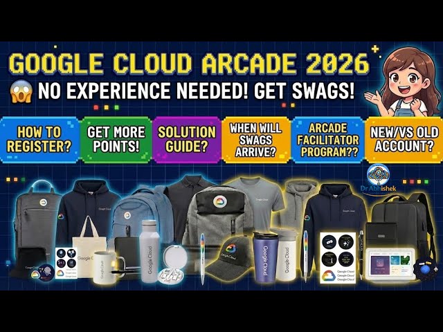 🎯 How to Participate in Google Cloud Arcade 2026 & Get Hoodies, Swags & More (ZERO to HERO Guide)