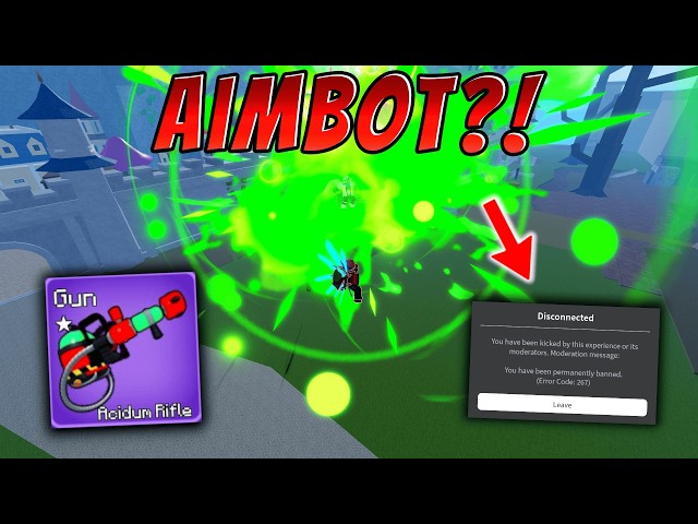 Playing Skilled Builds In Blox Fruits, Until Im accused of AIMBOT?!