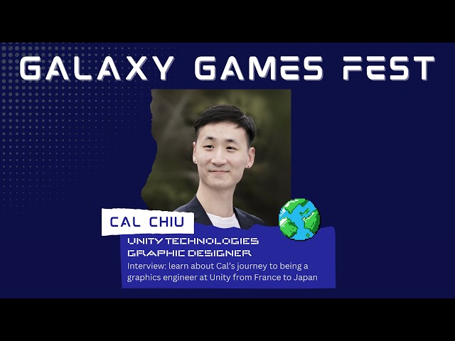 Meet Cal Chiu a Real-Time computer Graphics, 3D Engine and Game Developer