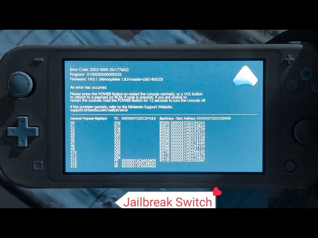 [ Solved ] Error Code 2123-0011 Program: 0100000000025 | Nintendo switch jailbreak (2025)
