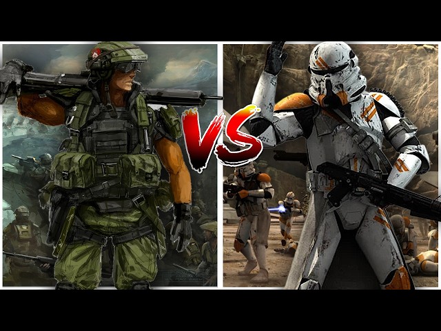 UNSC Marines vs Clone Troopers: Who Would Win?