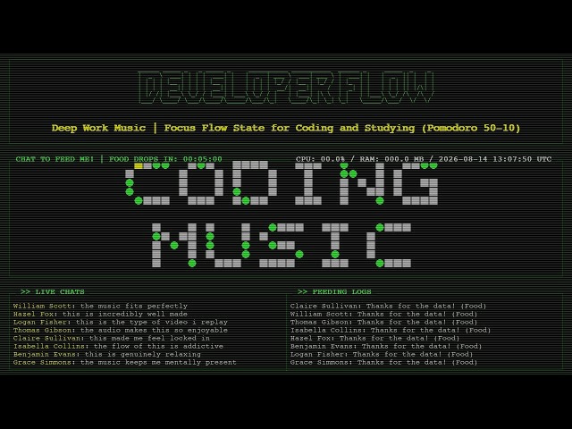 Deep Work Music | Focus Flow State for Coding and Studying (Pomodoro 50-10)