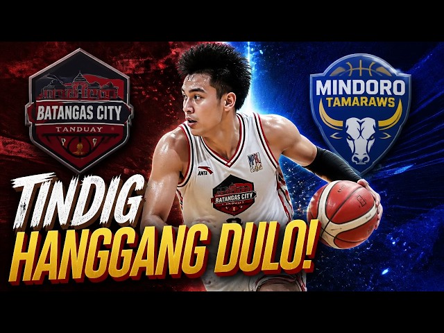 BATANGAS vs MINDORO: Matinding Bakbakan sa MPBL 2026!