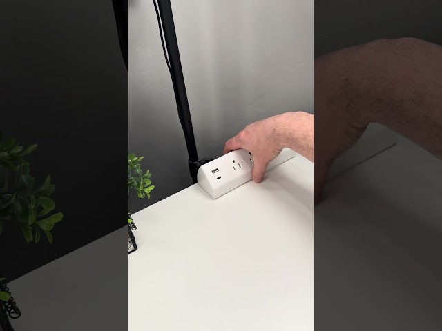 Desk Outlet Install