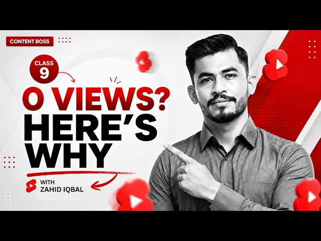 YouTube Shorts Algorithm Explained + 0 Views Fix | AI Shorts Course Class 9
