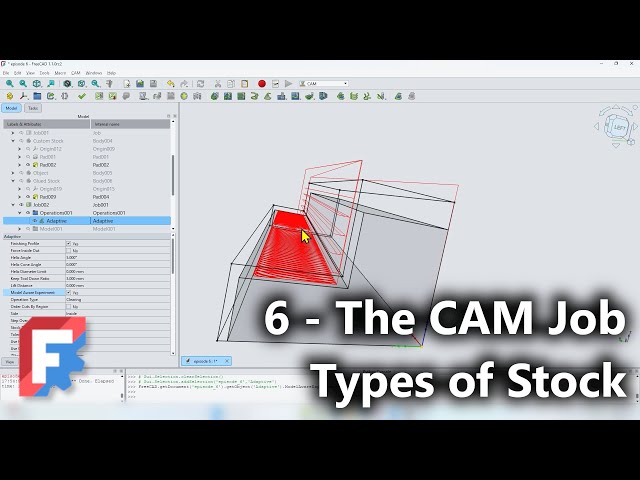 Stock: Types, Usage, Settings - FreeCAD CAM 1.1 - Ep. 6