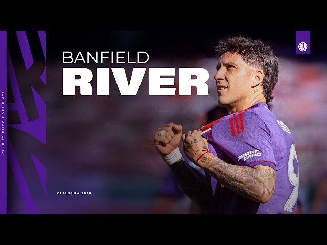 Banfield 2 - RIVER 3 | Torneo Clausura 2026 [RESUMEN COMPLETO]