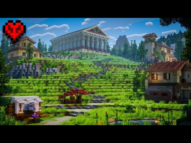 I Built The ROMAN EMPIRE In Hardcore Minecraft