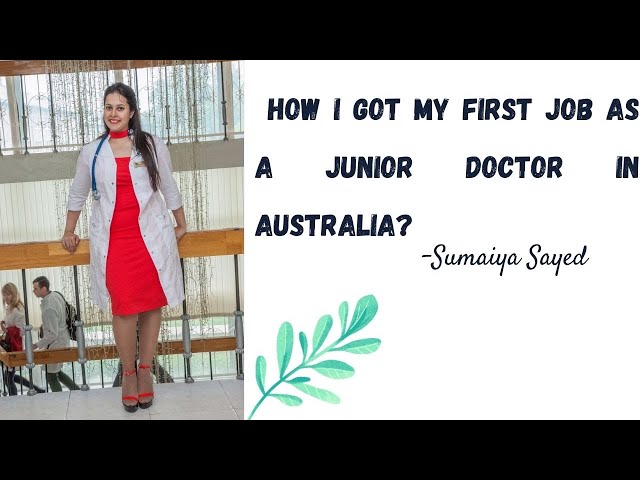 How I got my 1st job after AMC Part 1 exam as a Junior doctor?