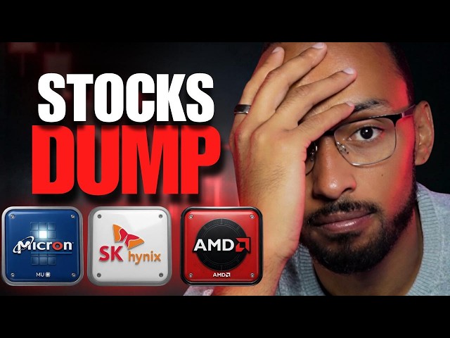 Memory Stocks Crash HARD After Shocking Breaking News