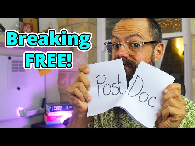 Escaping the PostDoc trap: Your ONLY options