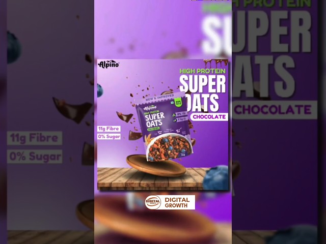 How to Design Food Poster design in Canva with easy steps |  Canva tutorial | Digital Growth designs