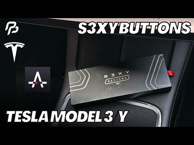 Enhance S3XY Buttons & Commander | DIY Installation on 2021+ Tesla  Model 3/Y **EASY at HOME**