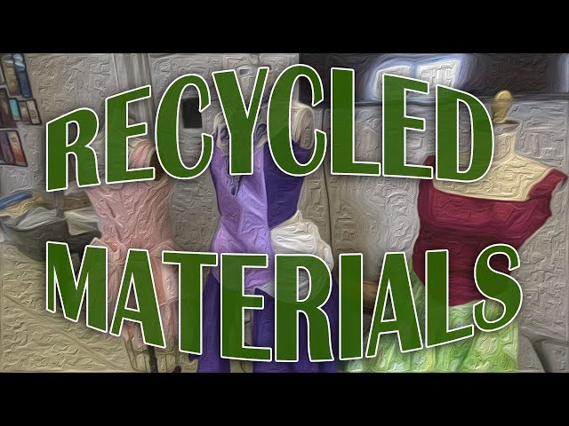 Old memories become new: Students make costumes for school play out of recycled material