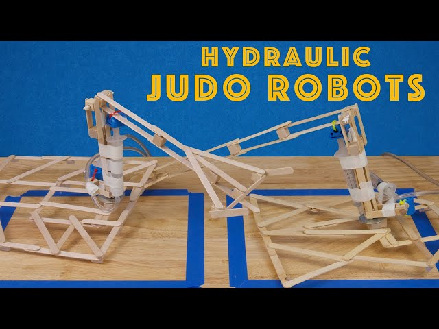 Hydraulic Judo Robot - Fun and Exciting STEM Project for Kids and All Ages