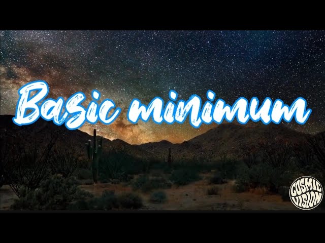 Basic minimum- by Sabi and Mia boyka (English lyrics)
