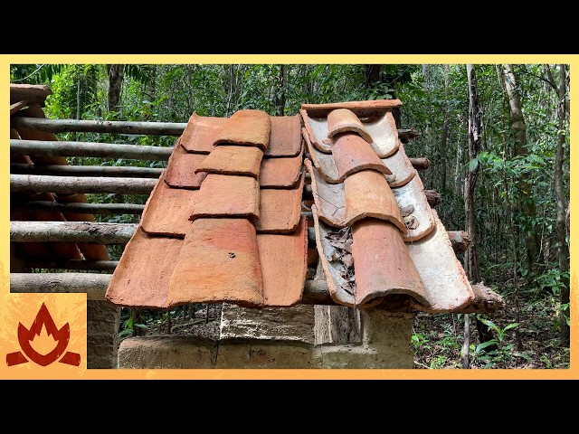 Primitive Technology | Flat vs Curved Tiles, A Tough Lesson