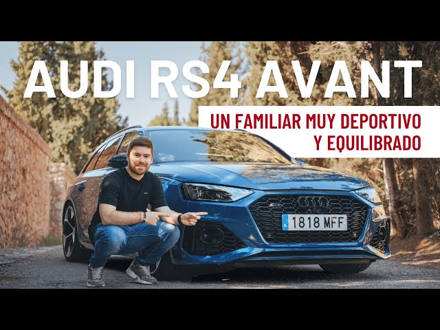 AUDI RS4 AVANT COMPETITION PLUS TEST | A very sporty and balanced family car