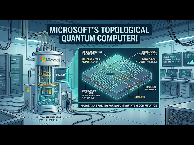 Microsoft’s Topological Quantum Computer!