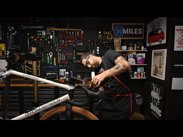Building My Dream Italian Gravel Bike in My New Workshop