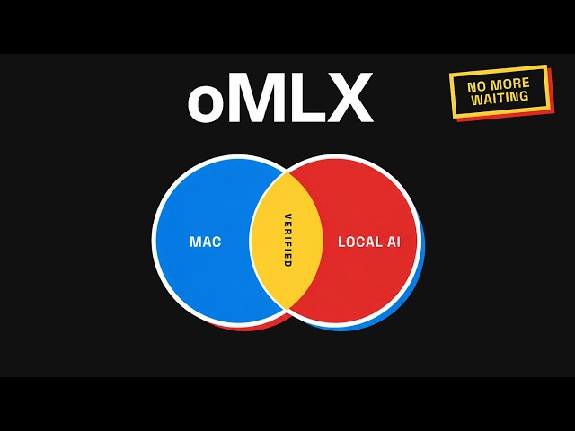 oMLX Best Way to Run Local AI on A MAC