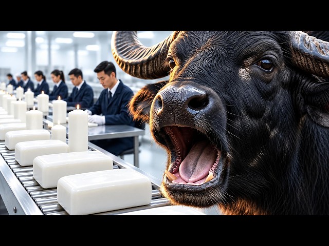 How Are Soap and Candles Made from Buffalo Fat? | Inside USA Factory