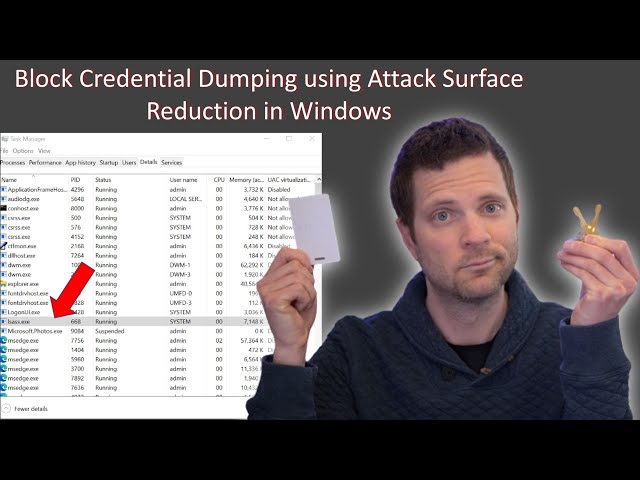 Block Cred Dumps using Attack Surface Reduction Rules in Windows