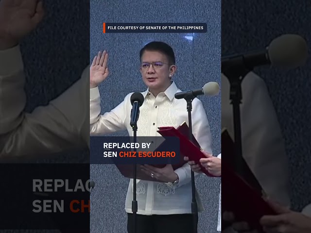 Zubiri on why he joined Senate minority: 4 traitors in majority