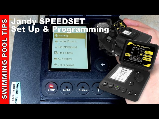 Jandy SPEEDSET Set Up and Programming