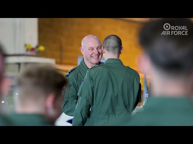 Ukrainian Students Graduate RAF Flying Training Programme
