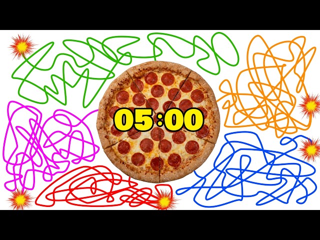 5 Minute Timer Bomb PIZZA 🍕