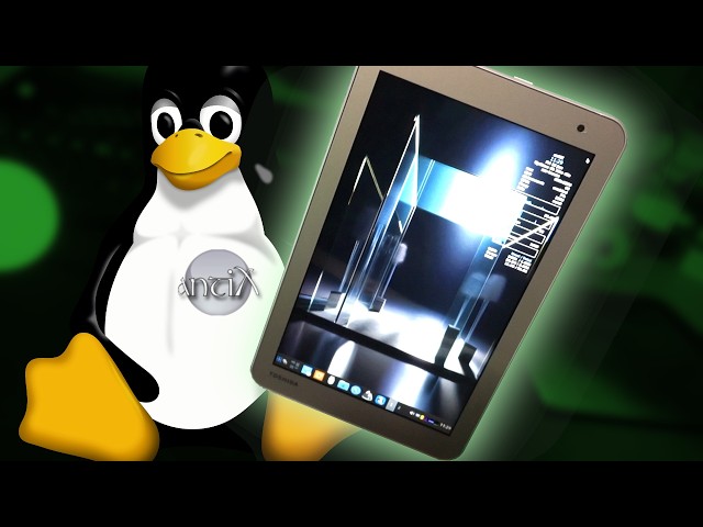 Can AntiX revive this old Windows tablet? Toshiba WT8-B running Linux!