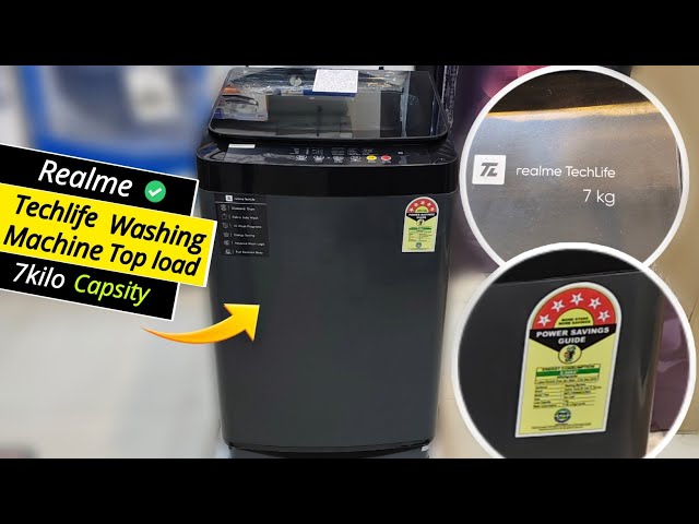 Realme techlife 7kg top loading washing machine price in review 🔥