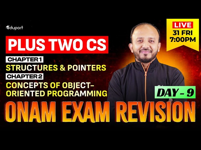 1. Structures and Pointers 2. Concepts of Object-Oriented Programming | Eduport Plus Two