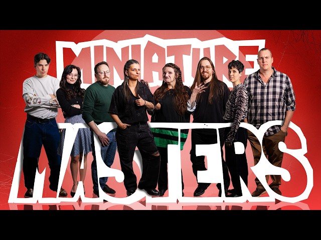 Miniature Masters: Worlds First miniature & Warhammer painting TV-Show EP1