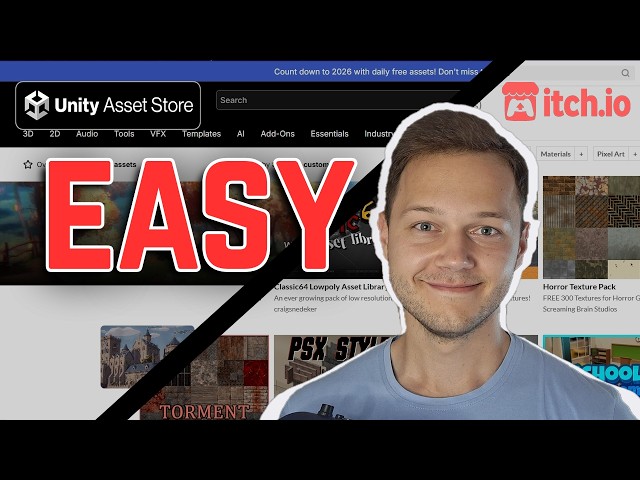 How to import assets into Unity 2026