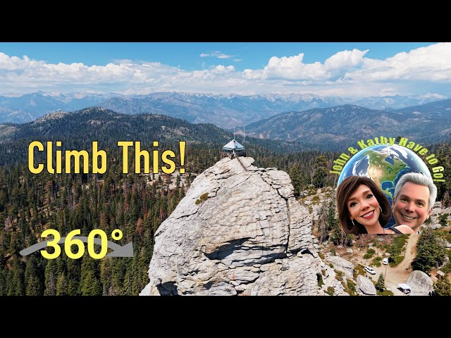 Terrifying 360° Climb to a Century-Old Fire Lookout in the Sierras! - Buck Rock Lookout, Sequoia NF