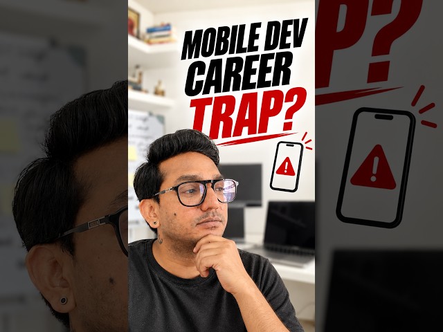 Why simple mobile app development is a career trap #android #ios #appdevelopment #mobiledeveloper
