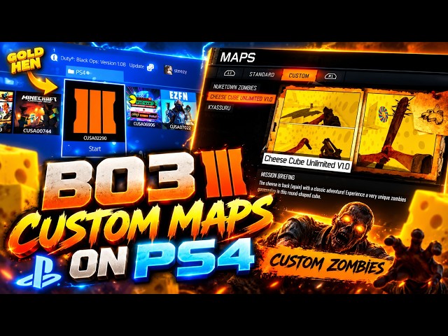 How to install Custom Maps on Black Ops 3 PS4