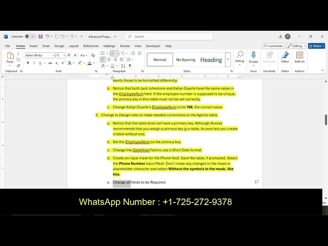 Access 2021 In Practice Ch 2 Advanced Project 2-7 |SIMnet Access 2021 Advanced Project 2-7 Help